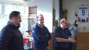 Ježíšek v dětském domově Boršov nad Vltavou